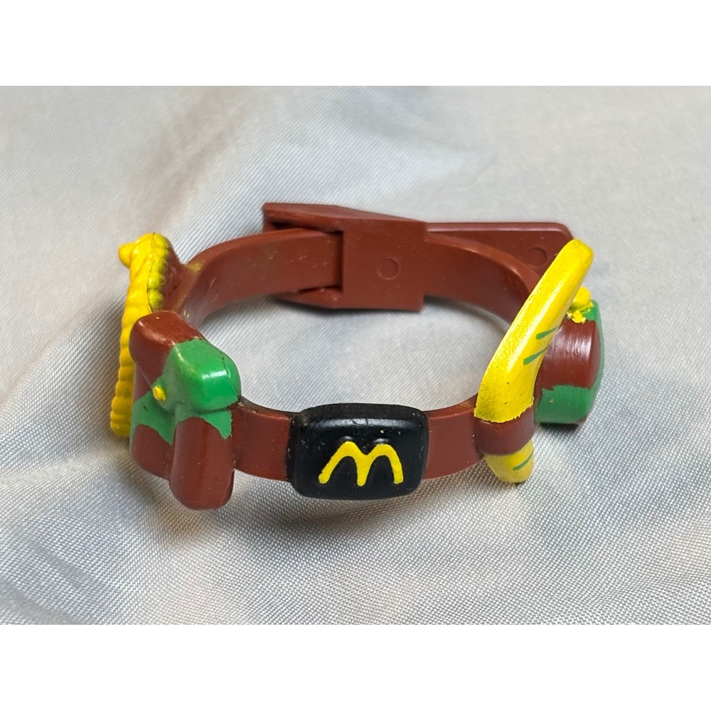 Vintage 80s McDonald's McNugget‎ buddies boomerang mcnugget belt